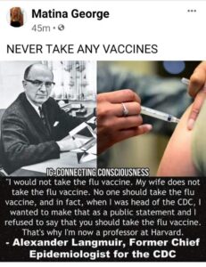 I Would Not Take The Flu Vaccine