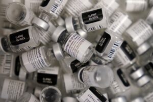 Empty Vaccine Vials