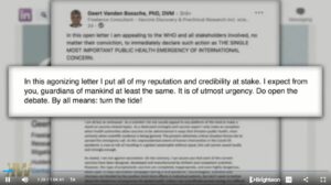 Geert Vanden Bossche PhD Quote 3