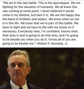 RFK Jr - The Apocalypse