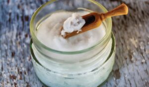 Coconut Oil In Jar