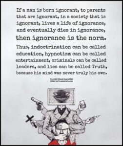 Ignorance By Gavin Nascimento