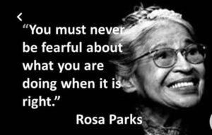 Never Fear Doing Right