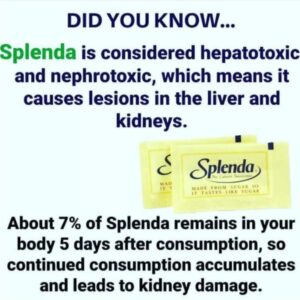 Splenda Is Toxic