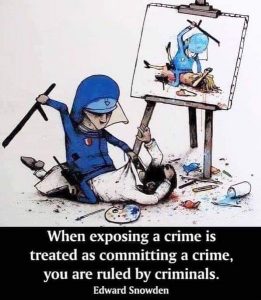 When Exposing A Crime...