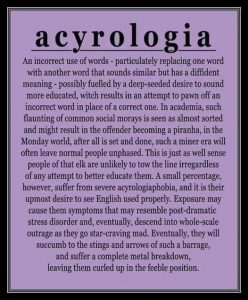 Acyrologia