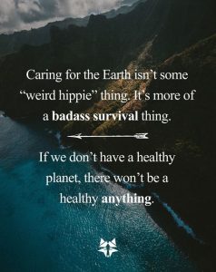 Caring For The Earth