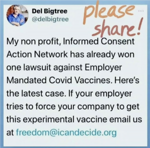 ICAN Legal Victory Against Mandated Vaccines