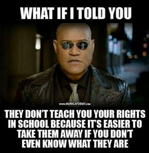 They Don't Teach Human Rights Because...
