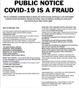 The Response To COVID-19 Is Fraud