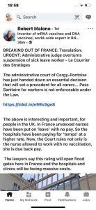 French Vaccine Passport Ruled Illegal