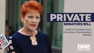 Pauline Hanson Anti-Discrimination