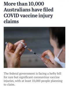 10,000 Aussies File COVID Injury Claims