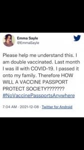 How Will A Vaccine Passport Protect?