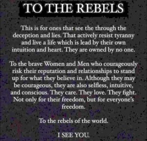 To The Rebels - I See You!