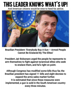Brazilian President Advice