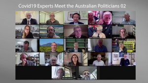 Covid Experts Meet Australian Politicians