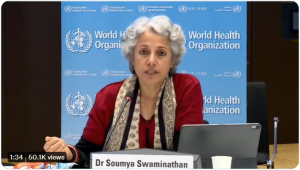 Dr Soumya Swaminathan