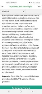 Graphene In The Jab Abstract