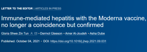 Immune Mediated Hepatitis From Moderna Jab