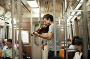 Joshua Bell On Subway