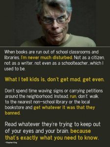 Stephen King On Censorship