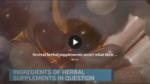 Herbal Supplement Fraud