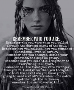 Remember Who You Are