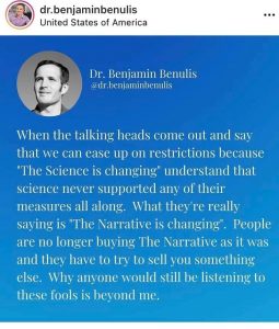 The Narrative Is Changing