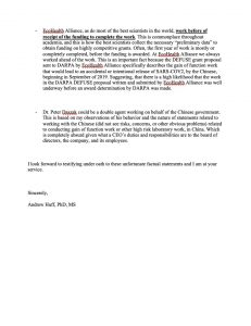 Covid Whistleblower Statement  Pg 2