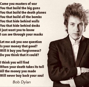Bob Dylan On War