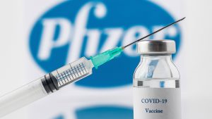 Covid-19 Pfizer Vaccine Syringe Vial