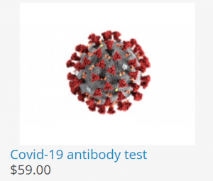 Covid-19 Antibody Blood Serology test