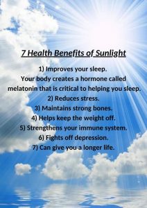Benefits Of Sunlight