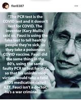 Fauci and PCR Test