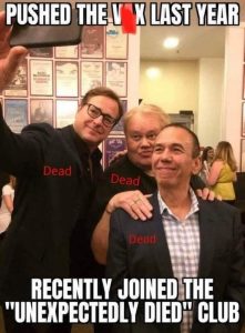 Unexpectedly Died Post Jab
