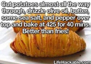 Hasselbackspotatoes - Better Than Fries