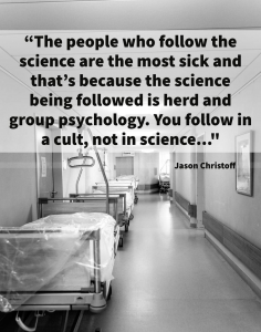 You Follow In A Cult, Not Science