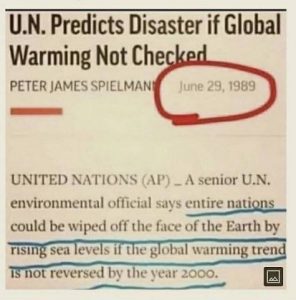An Early Global Warming Scam Piece