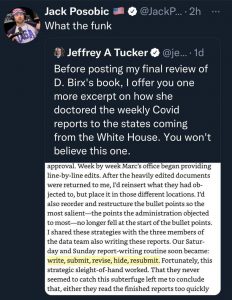 Dr Birx Subterfuge