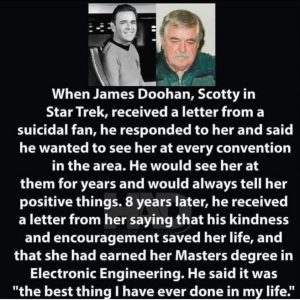 James Doohan On What IS Important