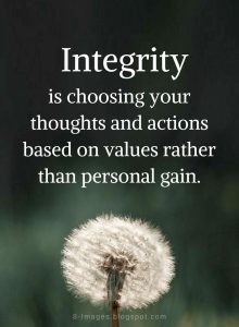 Integrity
