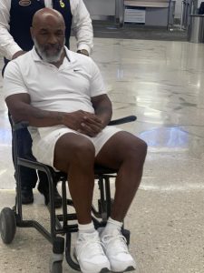 Mike Tyson In Wheelchair