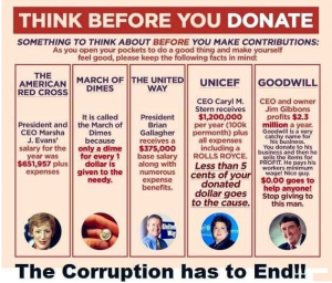 Think Before You Donate
