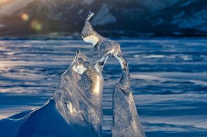 Baikal Ice Sculpted By Wind and Sunlight