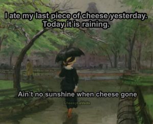 No More Cheese