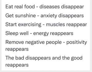 The Bad Disappears