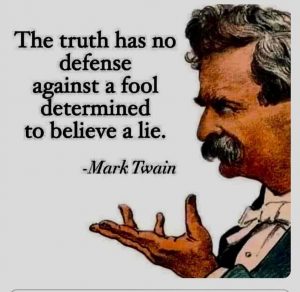 The Truth Has No Defense