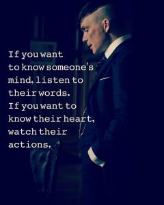 To Know Someone