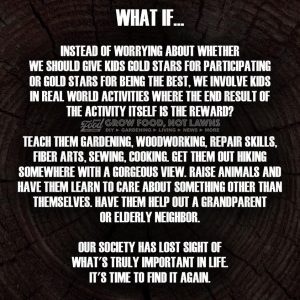 What If We Did What's Important?